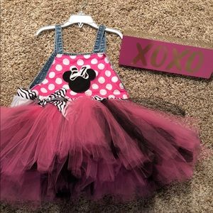 Boutique Minnie Mouse Tutu-EUC